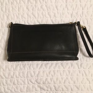Coach Wristlet / Clutch Purse Black 9311